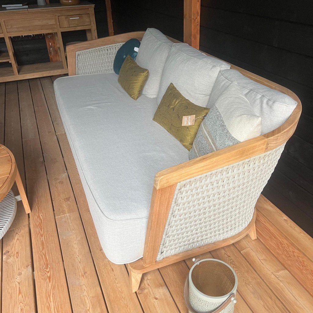 Borek | Horizon Loungeset | Showroommodel, Ophalen, 5 zitplaatsen, Gebruikt, Teakhout