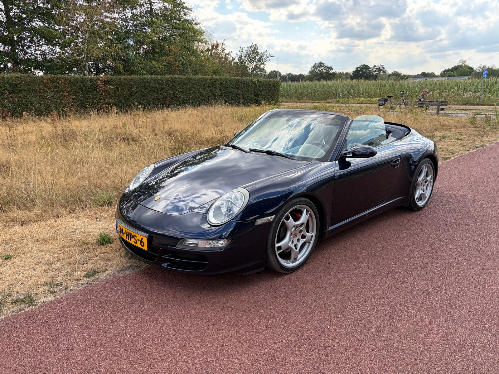 Porsche 997 911 Carrera S Cabrio Handgeschakeld, Auto's, Cabriolet, 3824 cc, Particulier, 355 pk