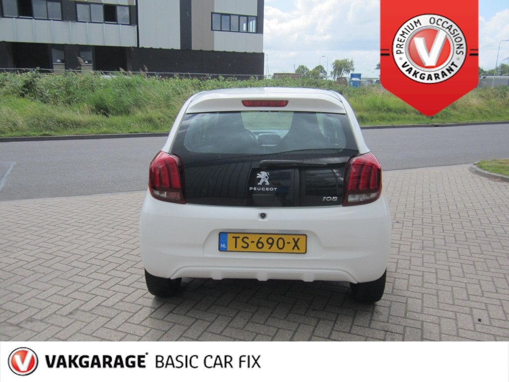 Peugeot 108 1.0 e-VTi Allure, Apple Carplay, Camera, Voorwielaandrijving, Stof, Gebruikt, Start-stop-systeem