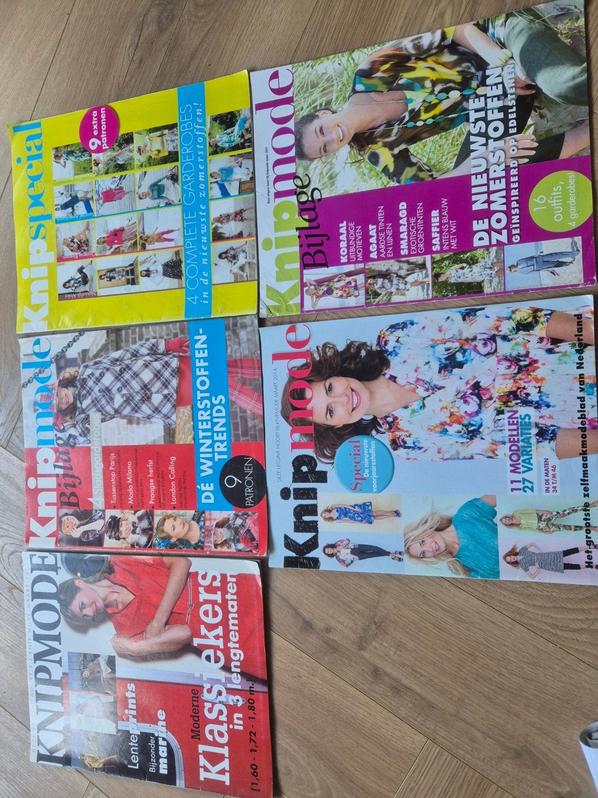knipmode dunne bijlages, Hobby en Vrije tijd, Ophalen of Verzenden, Zo goed als nieuw, Vrouw, Knipmode