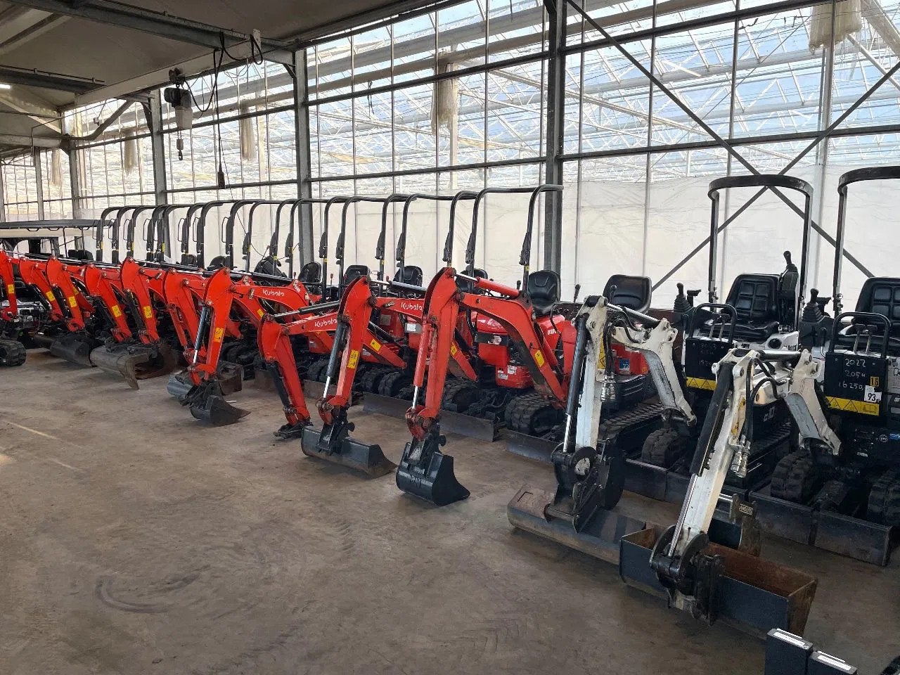 Kubota U10-3 en Bobcat minigraafmachines, Zakelijke goederen, Kubota, Info@kubota.com, JP, Graafmachine