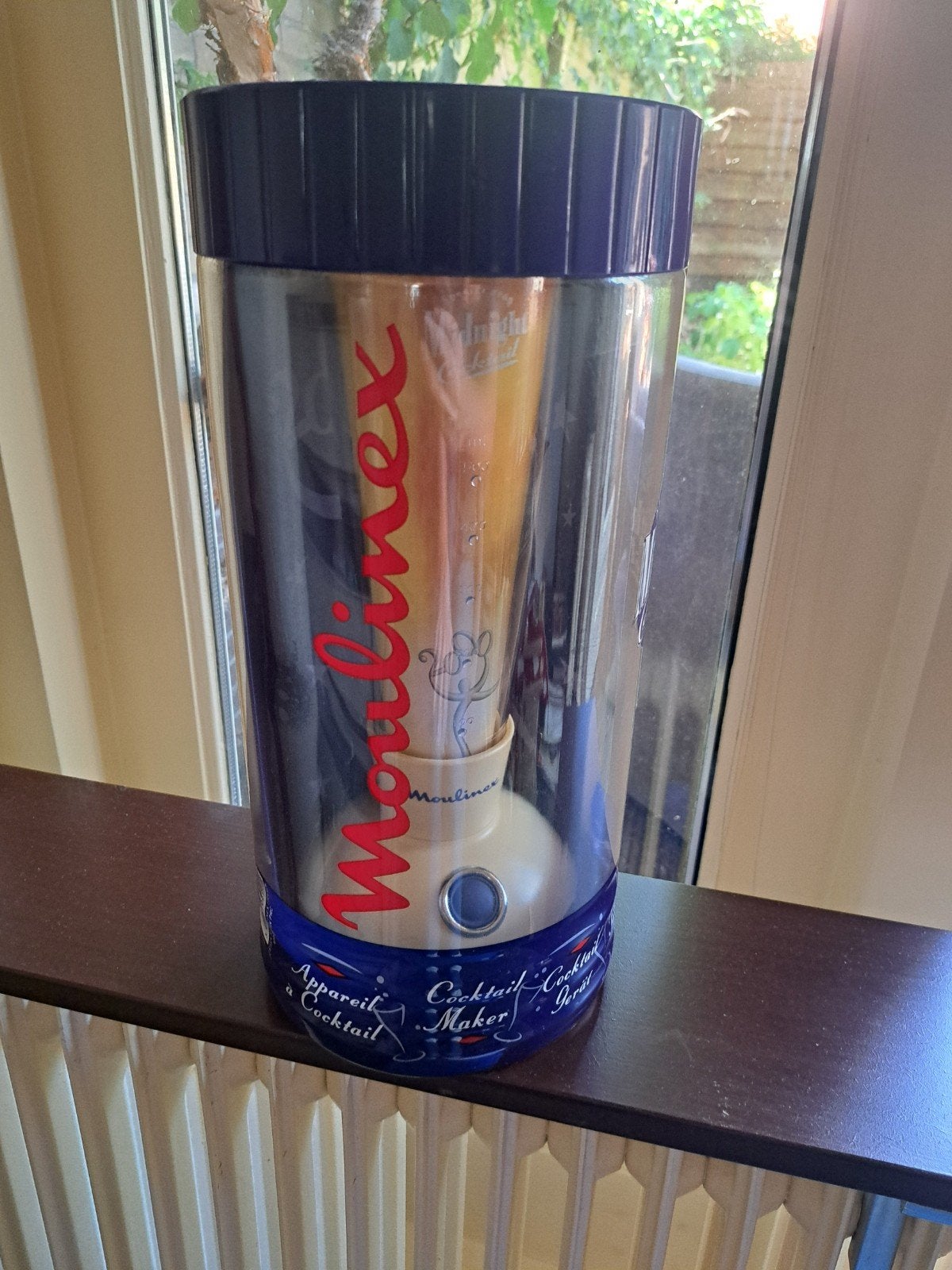 Moulinex Midnight Cocktail Blender - Nieuwstaat, 1 tot 2 liter, Ophalen of Verzenden, Nieuw, 1 snelheid