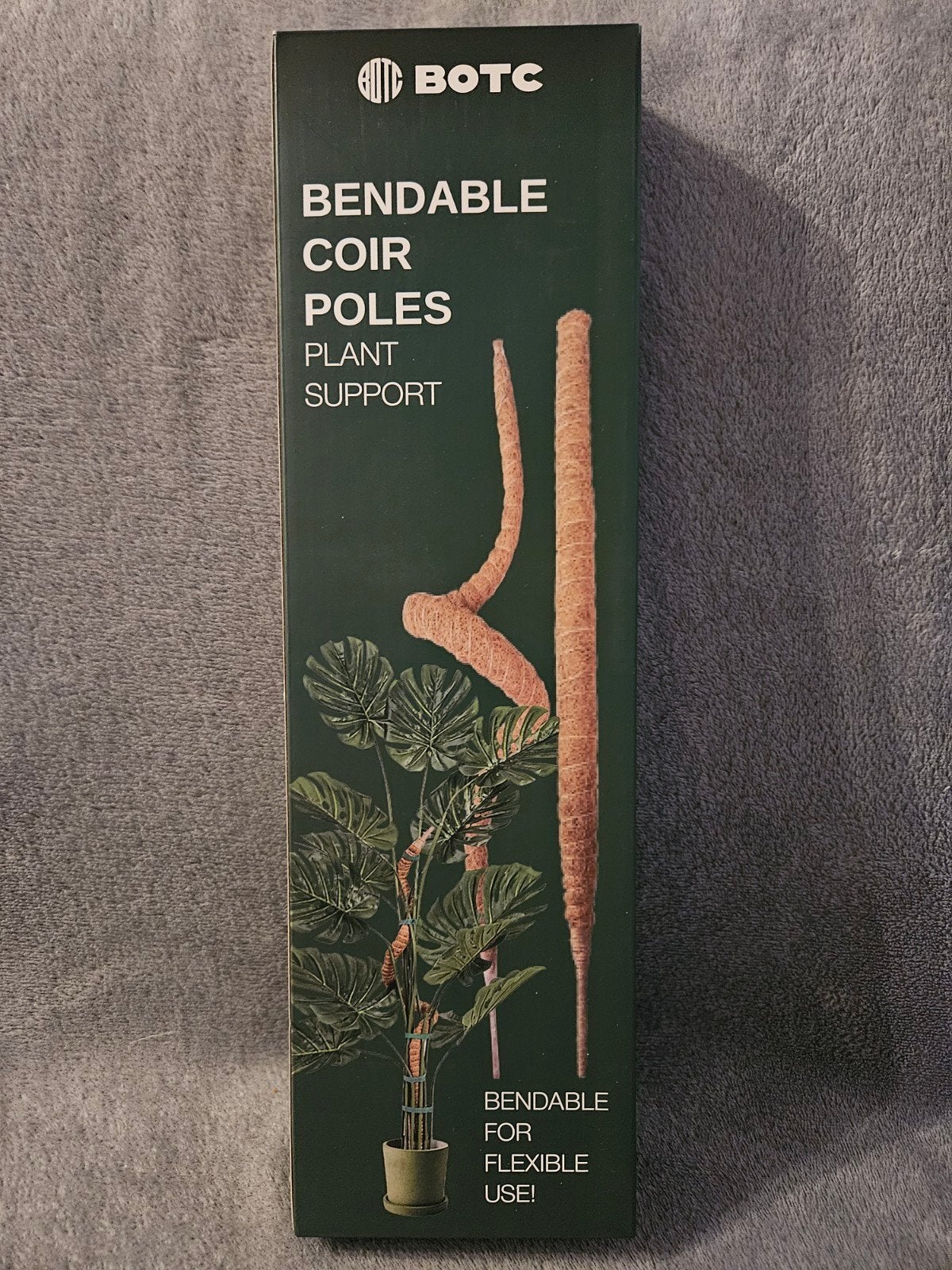 Buigbare Kokosvezel Plantenstokken - 2-pack, Tuin en Terras, Planten | Tuinplanten, Ophalen of Verzenden, Overige soorten, Volle zon