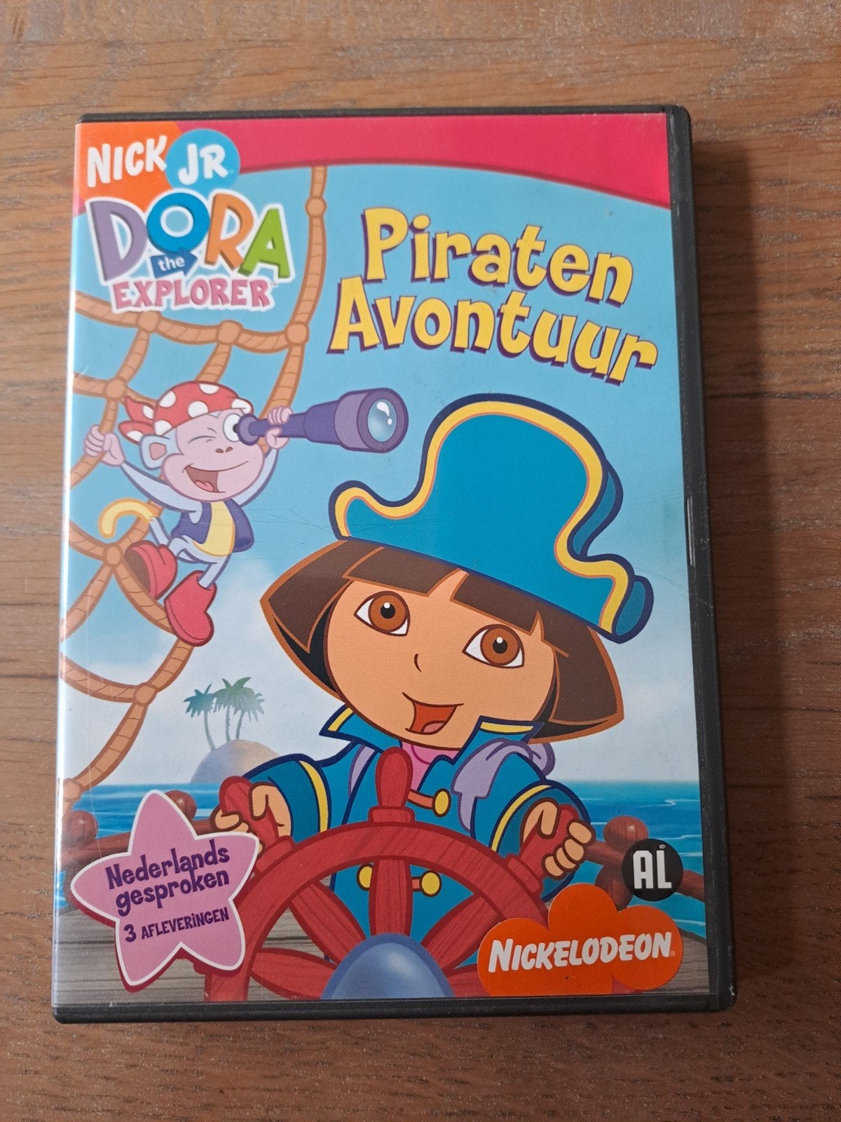 Dora the Explorer: Piraten Avontuur (DVD), Portugees, Animatie, Alle leeftijden, Ophalen of Verzenden