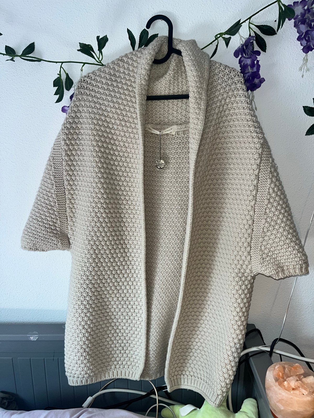 Gebreid vest van Caroline Biss, maat M, Ophalen of Verzenden, Zo goed als nieuw, Maat 38/40 (M), Beige