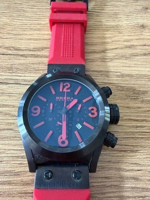 Brera Eterno BRETC45 Horloge (ongedragen / geen krassen), Overige merken, Staal, Polshorloge, Overige materialen
