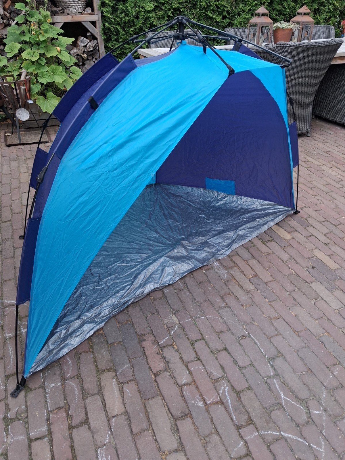 Zonne/strandtent baby., Ophalen