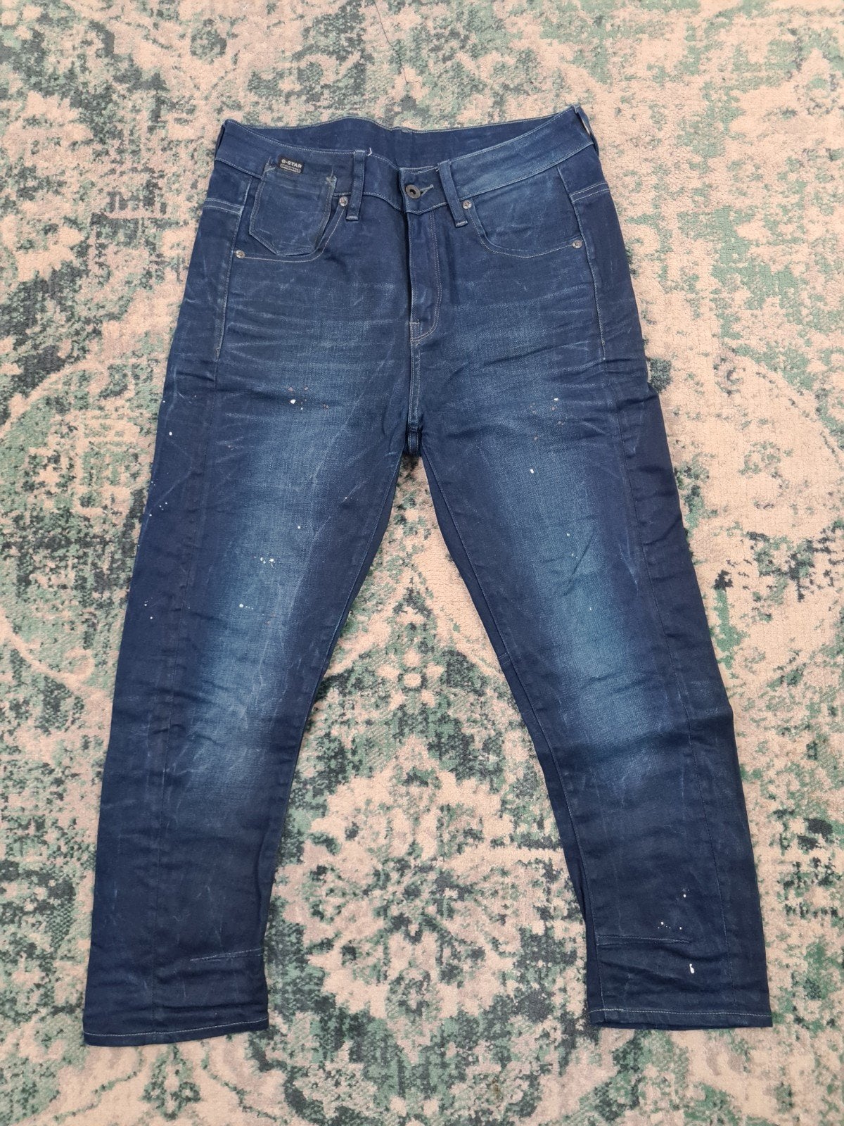 G-star crotch C 3D loose Tapered W27 L32 Dames Tulsi2732, Blauw, Ophalen of Verzenden, W27 (confectie 34) of kleiner, G-STAR RAW