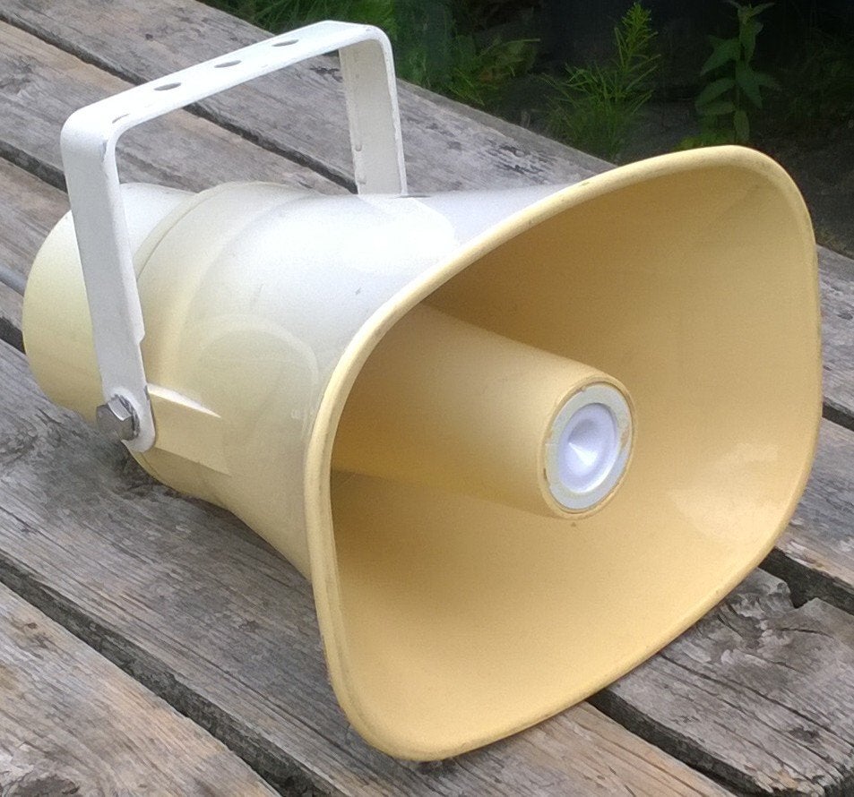 Luidspreker DAP HS-15S, hoornspeaker, Overige merken, Gebruikt, Inclusief muurbeugels, Overige typen