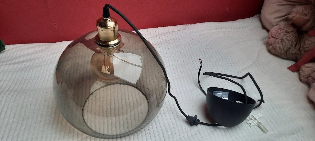 hanglamp Ikea, Ophalen, Gebruikt, Glas