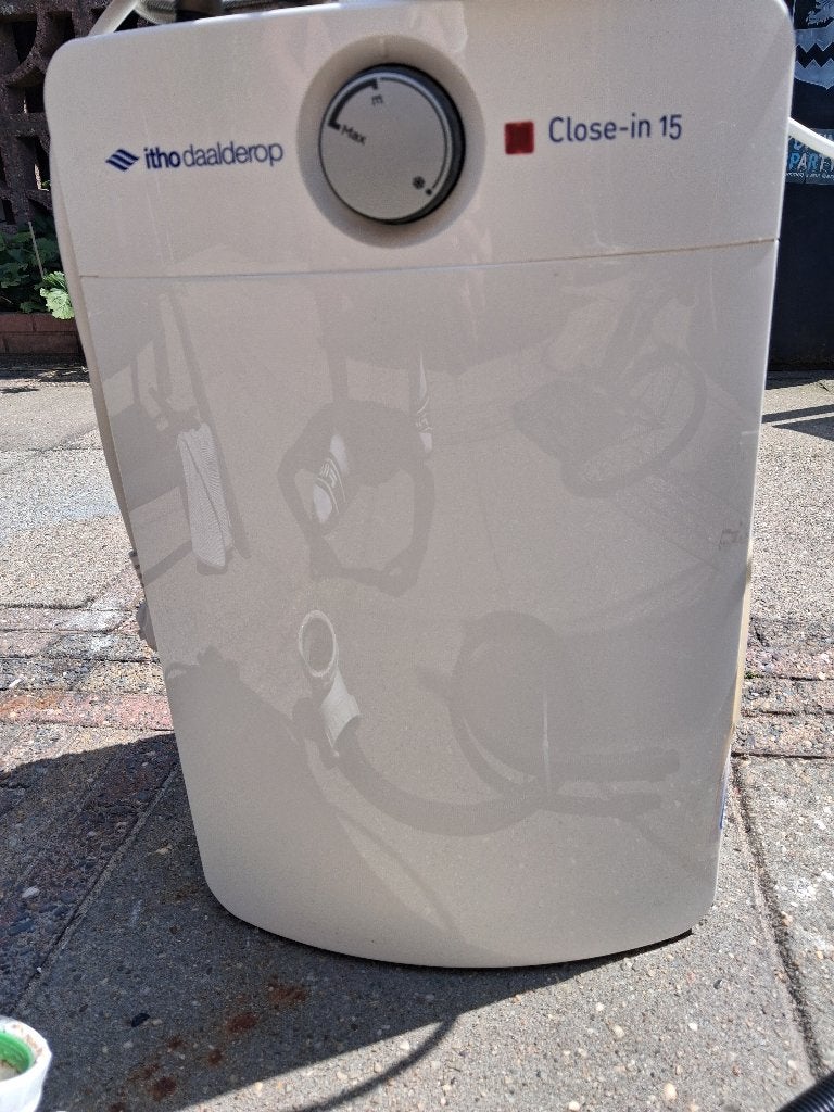 itho daalderop boiler 15 liter, Doe-het-zelf en Verbouw, Geisers en Boilers, Ophalen, Terugslagbeveiliging (TTB), Boiler, Minder dan 20 liter