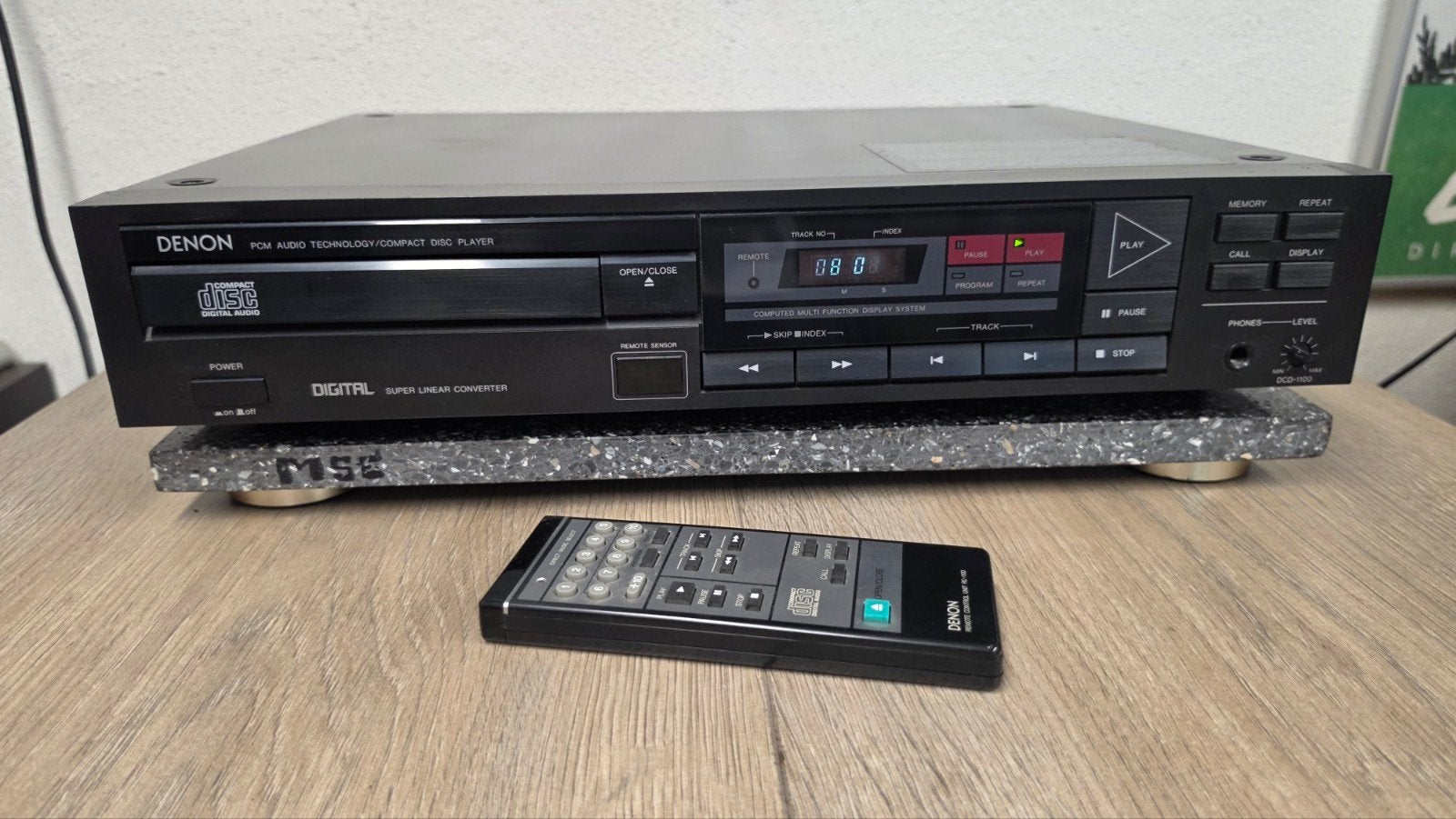 Denon DCD-1100 vintage 80’s TOPklasse CD speler + AB, Overige merken, Gebruikt, Ophalen of Verzenden, Rua 197