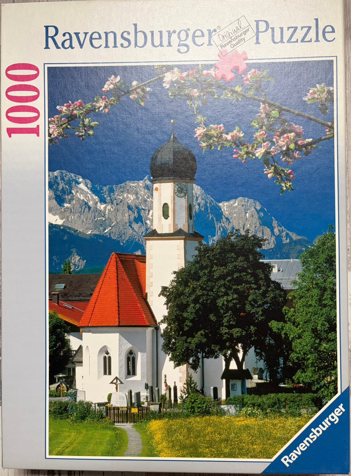 Ravensburger puzzel Alpen, Hobby en Vrije tijd, Denksport en Puzzels, Ophalen of Verzenden, 500 t/m 1500 stukjes, Zo goed als nieuw