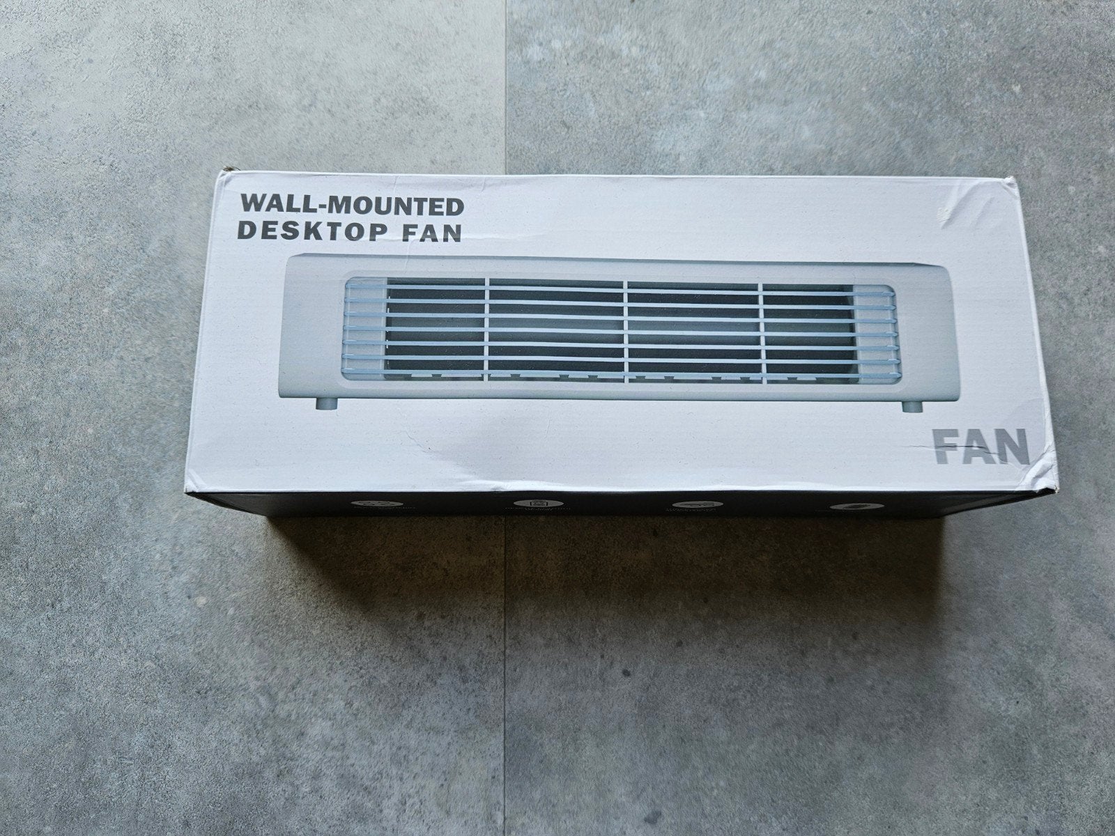 Nieuwe Witte Ventilator - Compact en Efficiënt, Ophalen of Verzenden, Nieuw, Tafelventilator