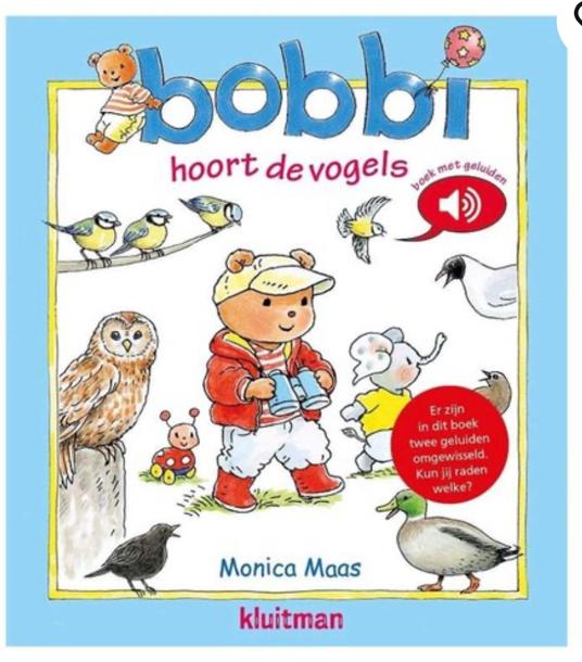 Bobbi geluiden boekje: Bobbi hoort de vogels, Ophalen of Verzenden, Nieuw