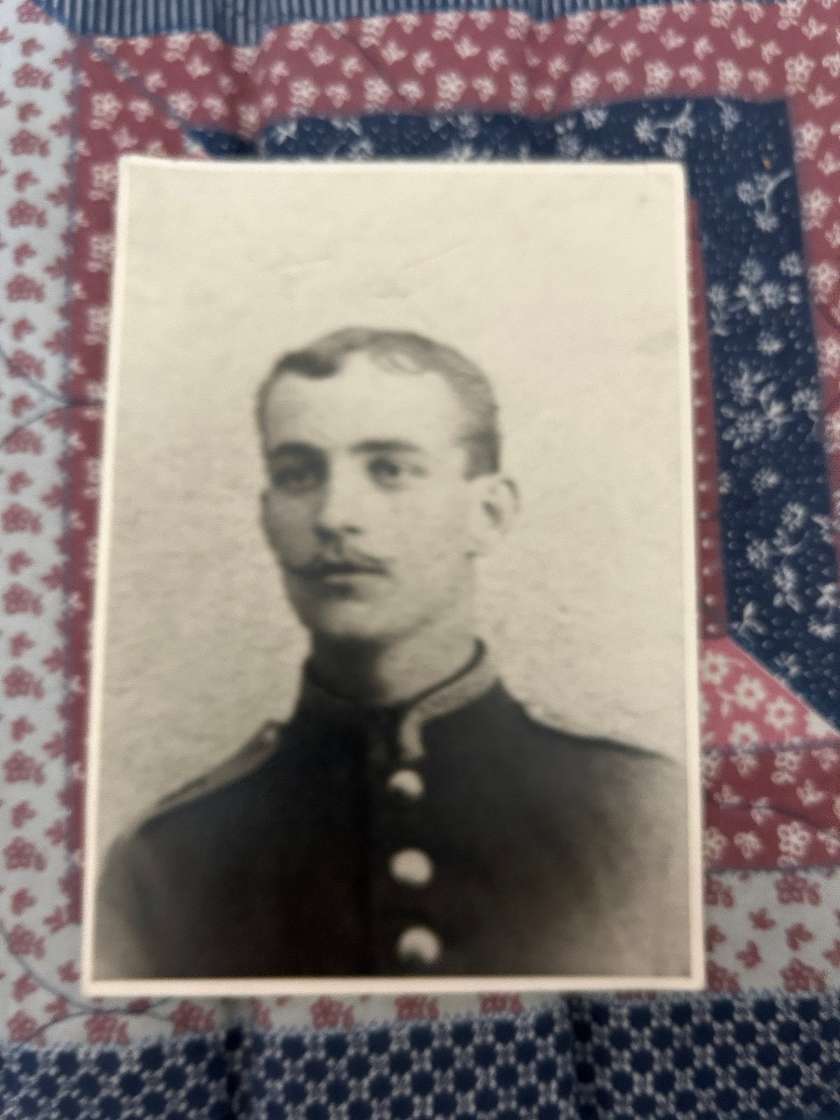 Oude foto van Wilhelm Bernards, militair, voor 1940, Verzamelen, Gebruikt, Foto, Ophalen of Verzenden, Voor 1940
