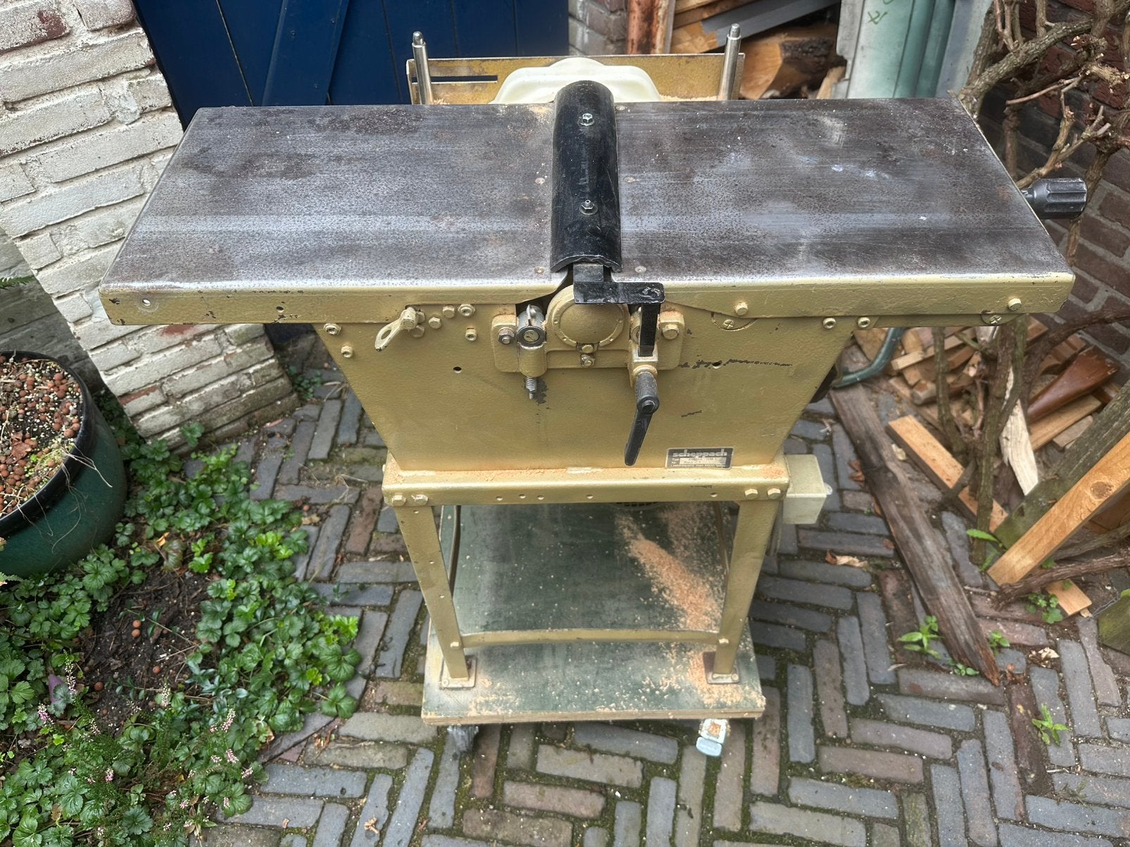 Scheppach HM-1 Prima Vlak- van diktebank, Ophalen, Zo goed als nieuw