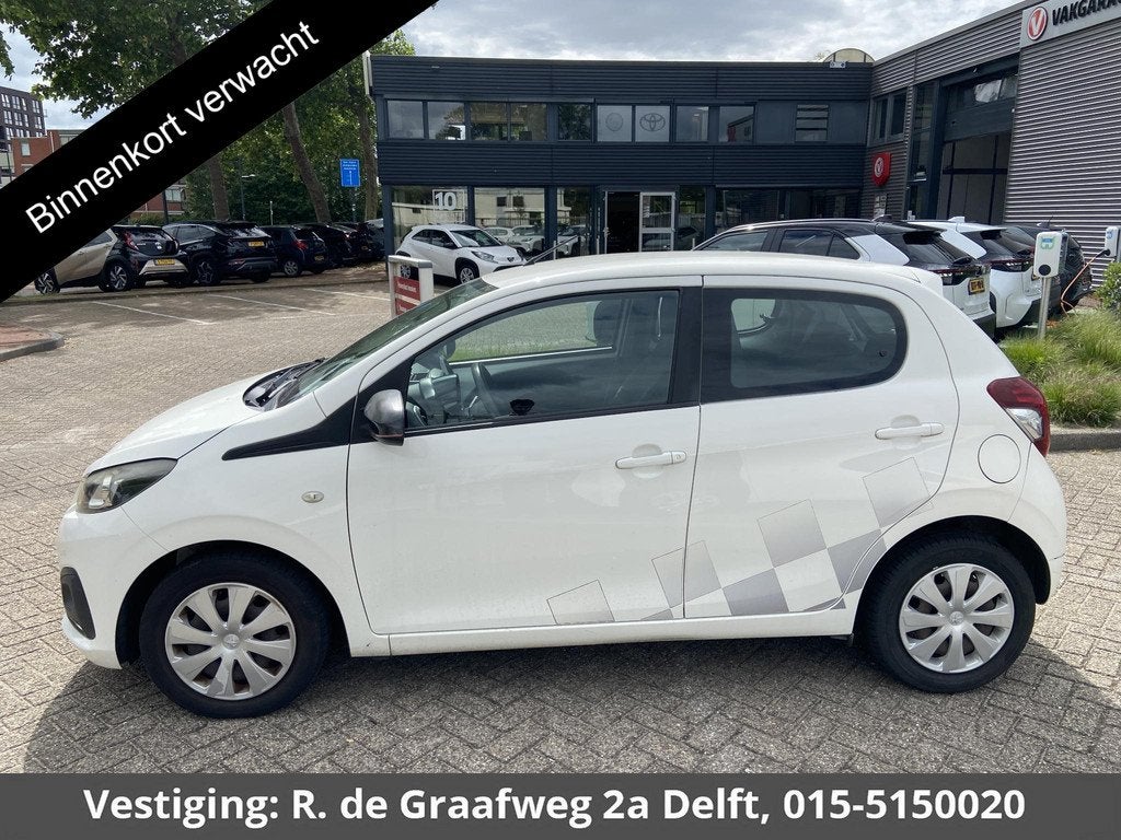 Peugeot 108 1.0 e-VTi Active | 5 deurs | Airco | Mistlampen, Voorwielaandrijving, Stof, Gebruikt, Euro 6