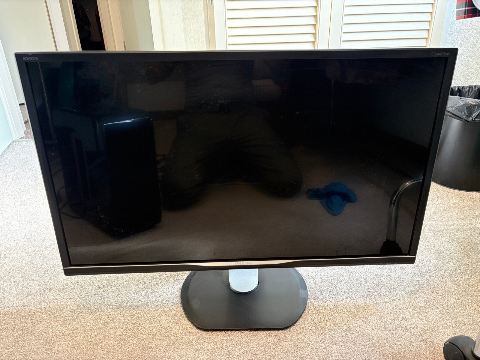 Philips 24 inch Full HD Monitor (240B7QPJEB/00), Computers en Software, Monitoren, Ophalen, In hoogte verstelbaar, Full HD, Zo goed als nieuw