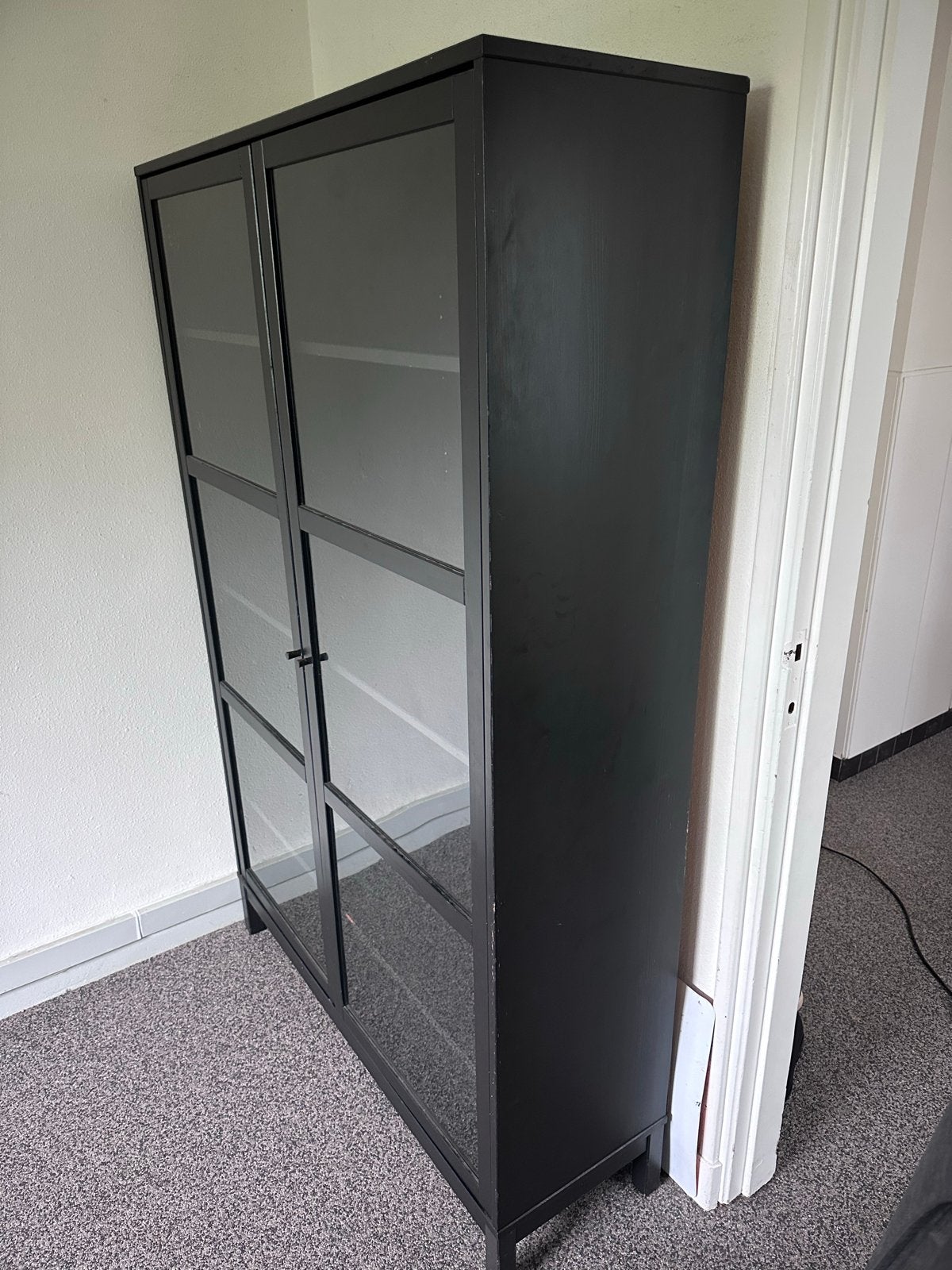 IKEA Linnarp Vitrinekast schoenenkast kledingkast, Ophalen, Gebruikt, 100 tot 150 cm, 150 tot 200 cm