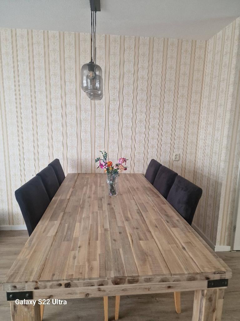 Eettafel, Ophalen, 100 tot 150 cm, Vijf personen of meer, 150 tot 200 cm