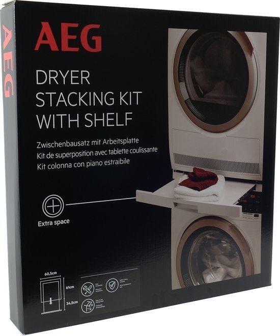 AEG Stapelset Met Uittrekbare Plank, Ophalen of Verzenden, Nieuw