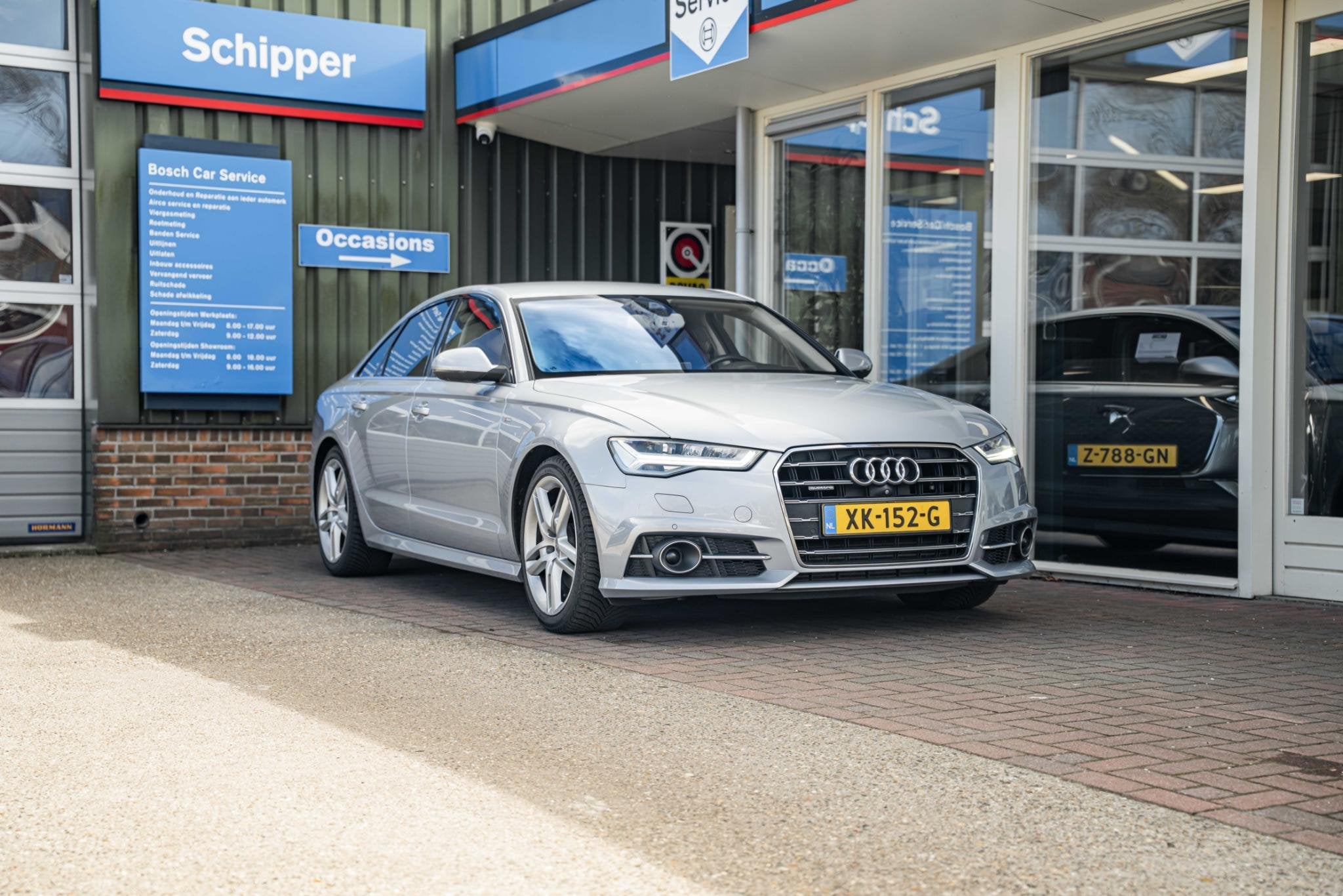 Audi A6 Limousine 2.0 TFSI quattro S line Edition, Auto's, Audi, Automaat, 12 maanden, 15 km/l, Gebruikt