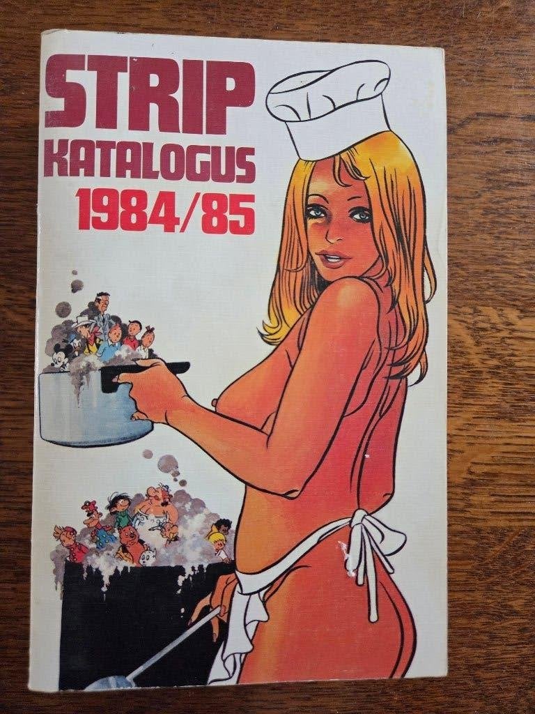 Stripkatalogus 1984/85 - Hans Matla, Eén stripboek, Ophalen of Verzenden, Gelezen
