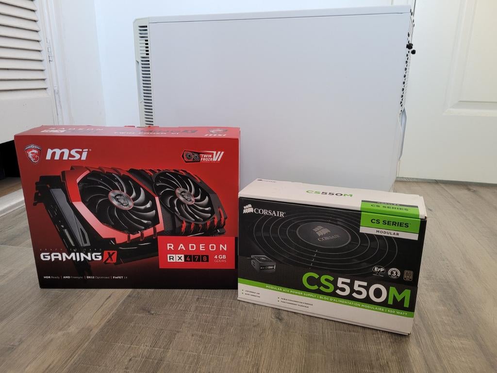 Gaming PC i7-4770K, RX 470, 16GB RAM, 1TB SSD + 3TB HDD, Computers en Software, Ophalen, Gebruikt, MSI, Intel Core i7-4770K