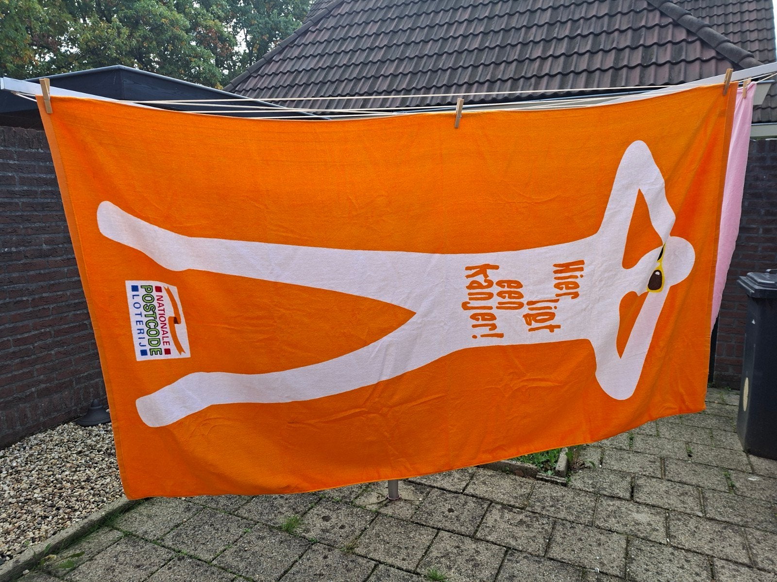 Mooi Badlaken van de Nationale Postcodeloterij, Ophalen of Verzenden, Zo goed als nieuw