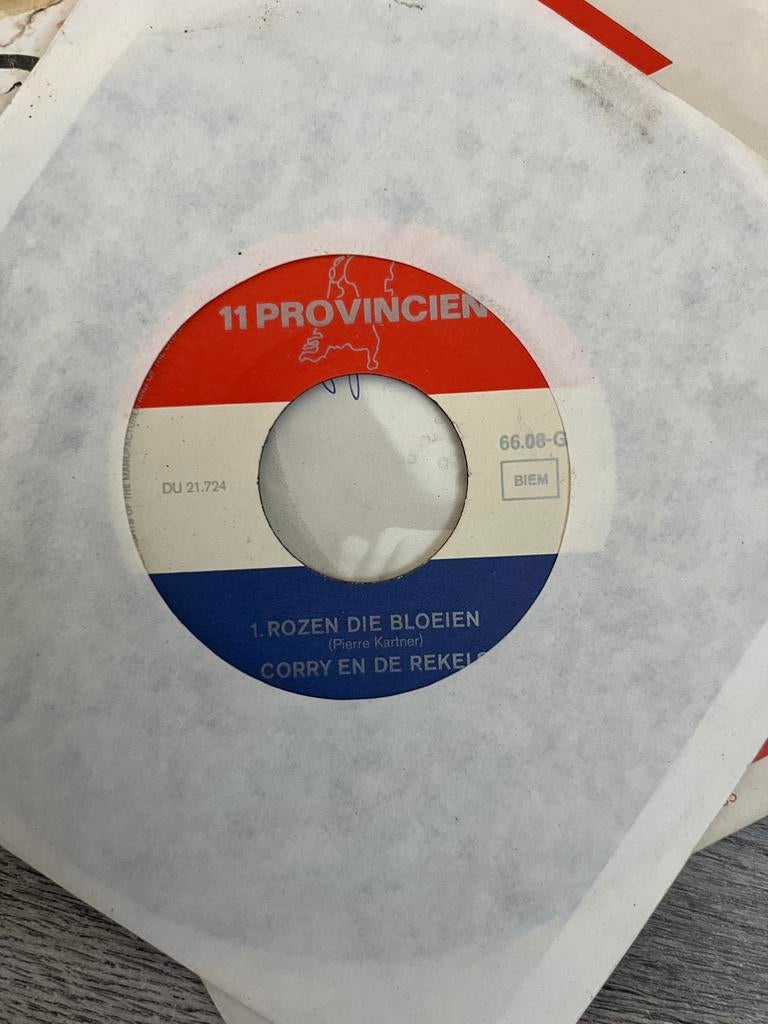Corry en de Rekels - rozen die bloeien, Cd's en Dvd's, Vinyl | Nederlandstalig, Ophalen of Verzenden, Gebruikt, Overige formaten