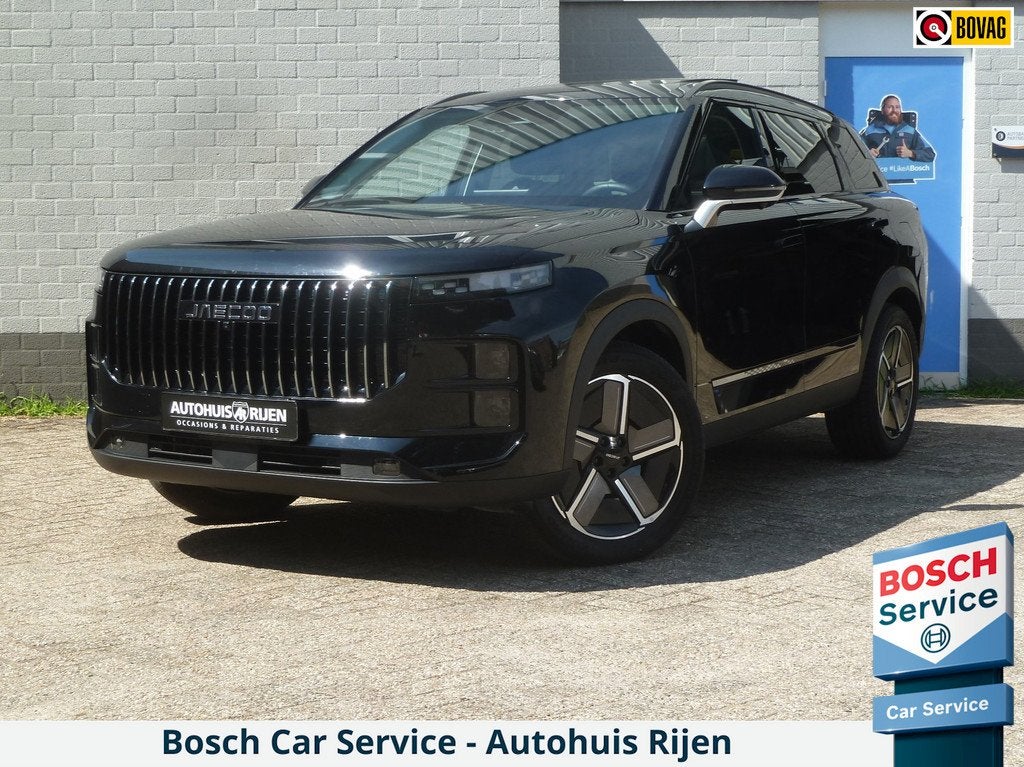 Jaecoo 7 1.5 GDI SHS-P Exclusive|Panodak|Stoelkoeling/verwar, Auto's, Overige Auto's, Gebruikt, Zwart, 347 pk, Zwart