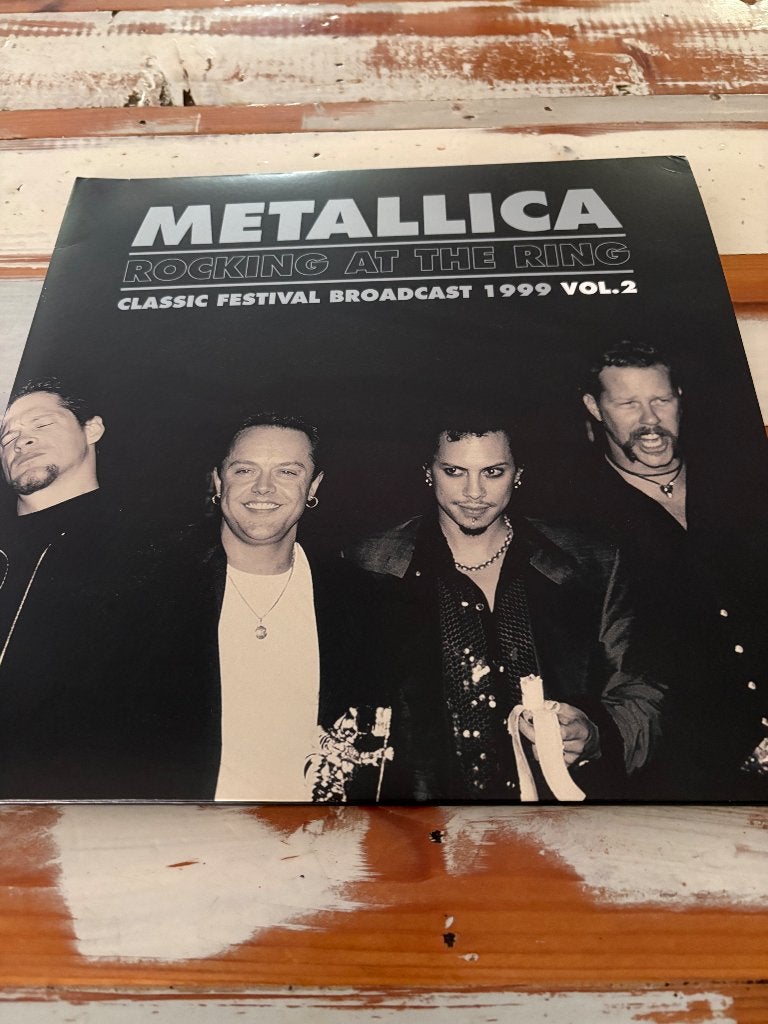 Lp Metallica rocking at the ring, Colored vinyl, LP, Black metal, Ophalen of Verzenden