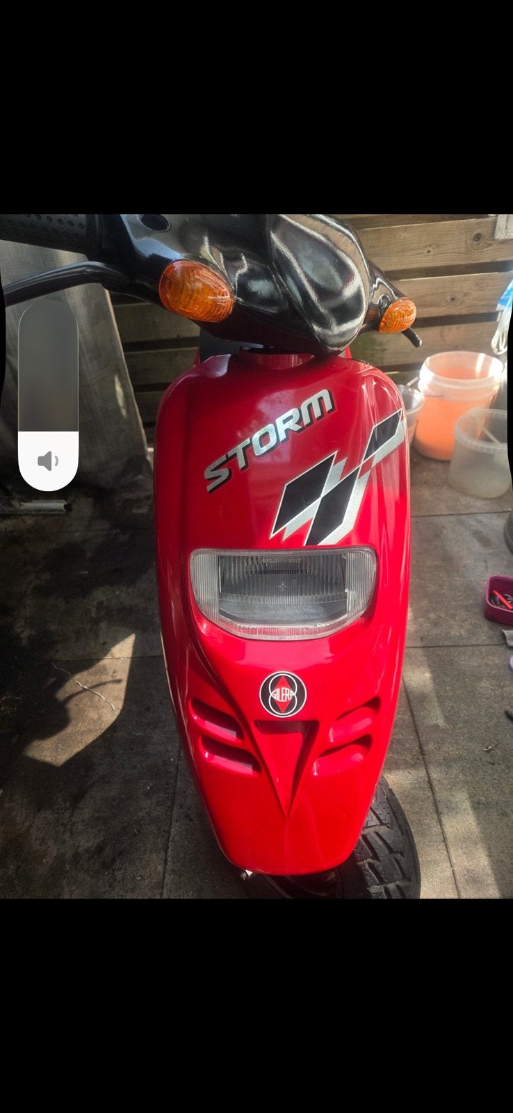 Gilera storm 125 cc (typhoon), Ophalen, Zo goed als nieuw, Tweetakt, Overige modellen