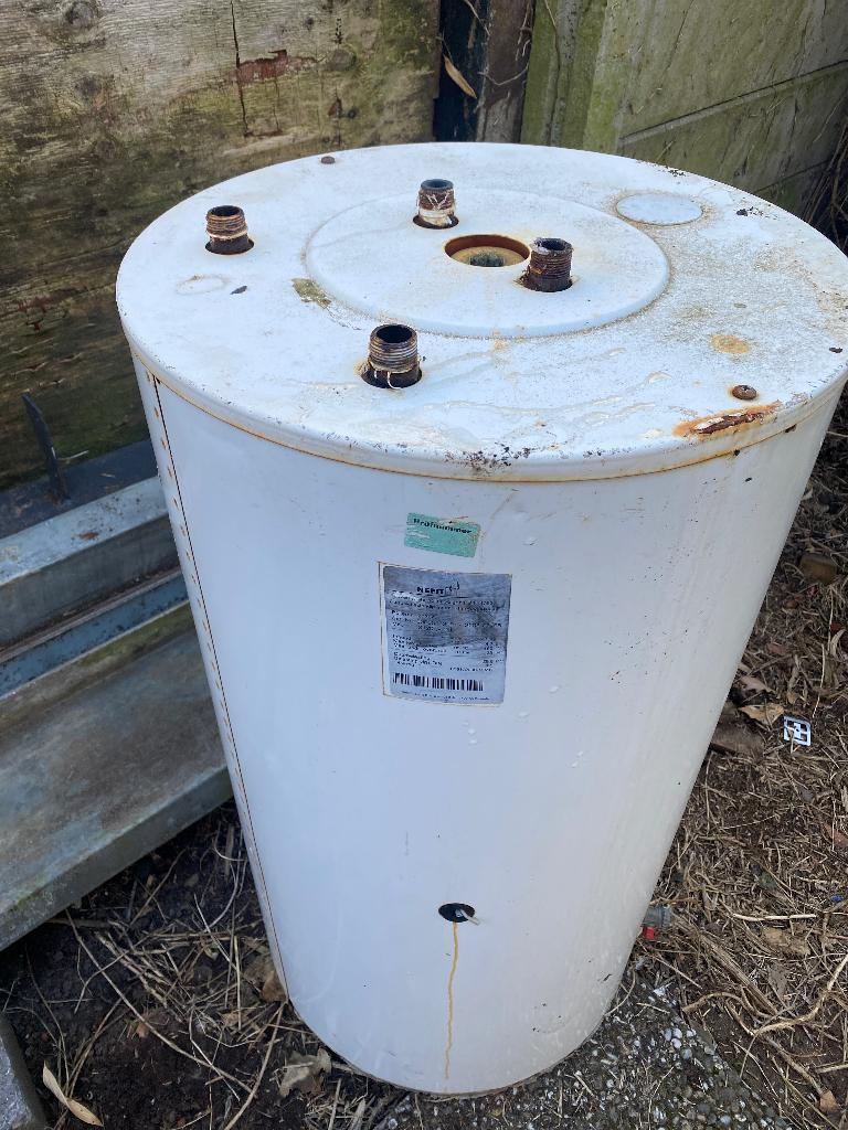 Zonneboiler vat. 120l, Ophalen, Gebruikt, 100 liter of meer, Boiler