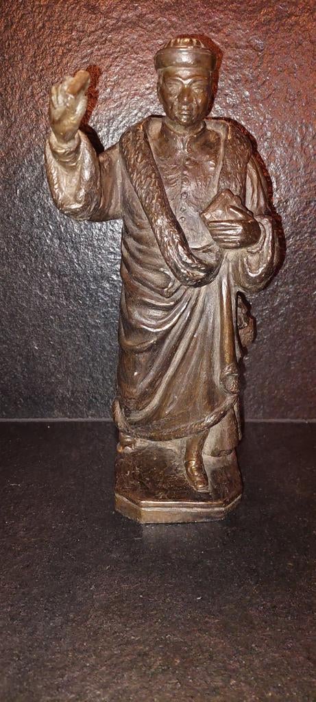 Vintage beeldje van Laurens Janszoon Coster, de l, Ophalen