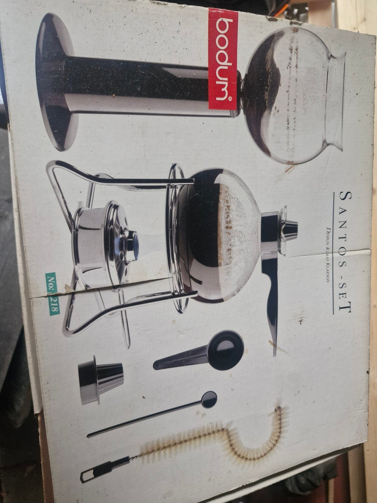 koffiezetapparaat Bodum Santos set compleet, Ophalen, Nieuw