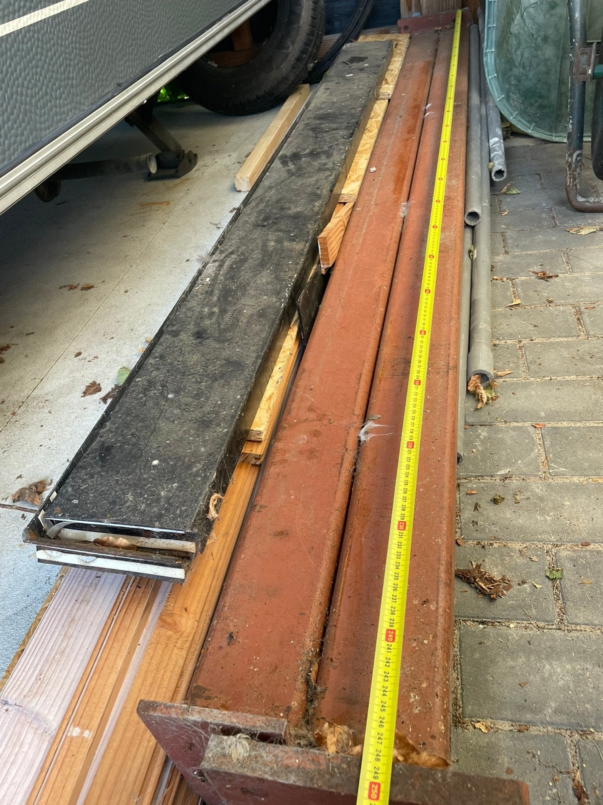Stalen staanders koket 100x100, Ophalen, Zo goed als nieuw
