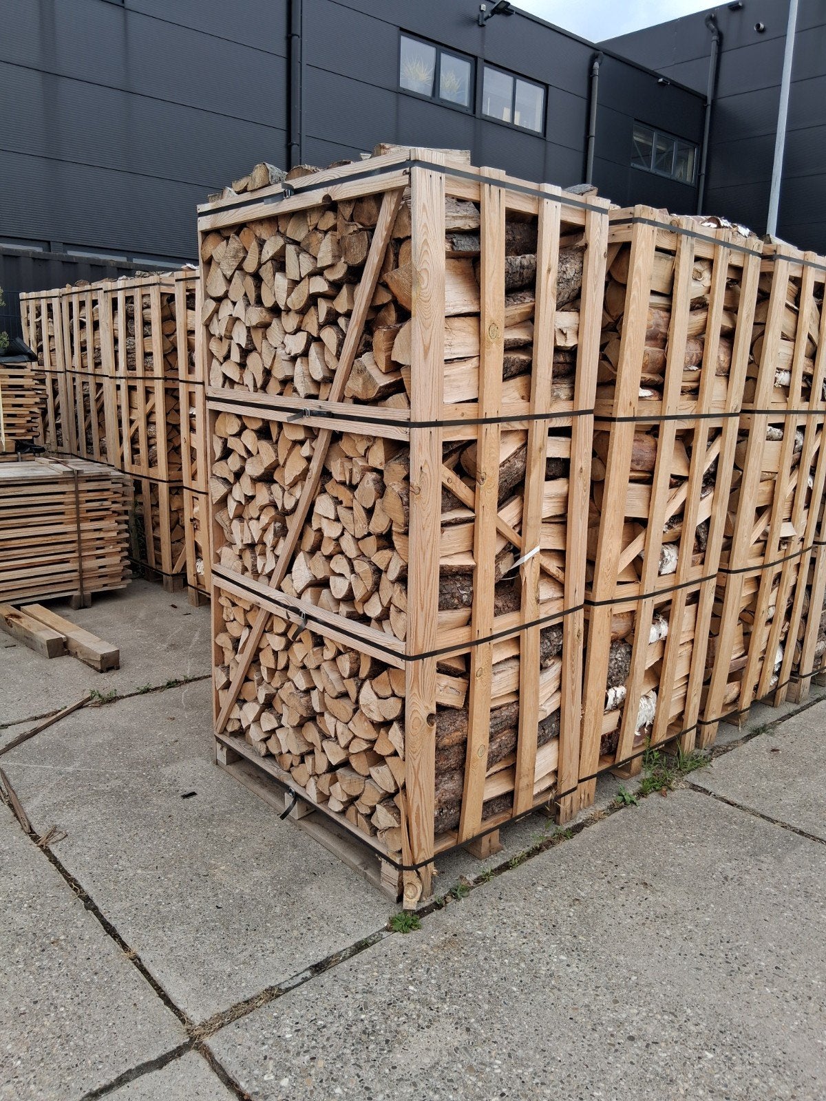 ovengedroogd haardhout, Minder dan 3 m³, Ophalen, Overige houtsoorten, Blokken
