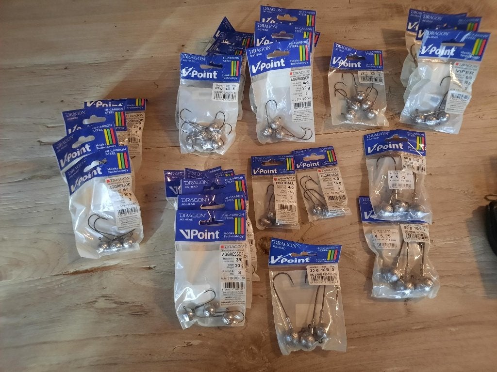 Loodkoppen Dragon V-point, Watersport en Boten, Ophalen of Verzenden, Nieuw, Haak