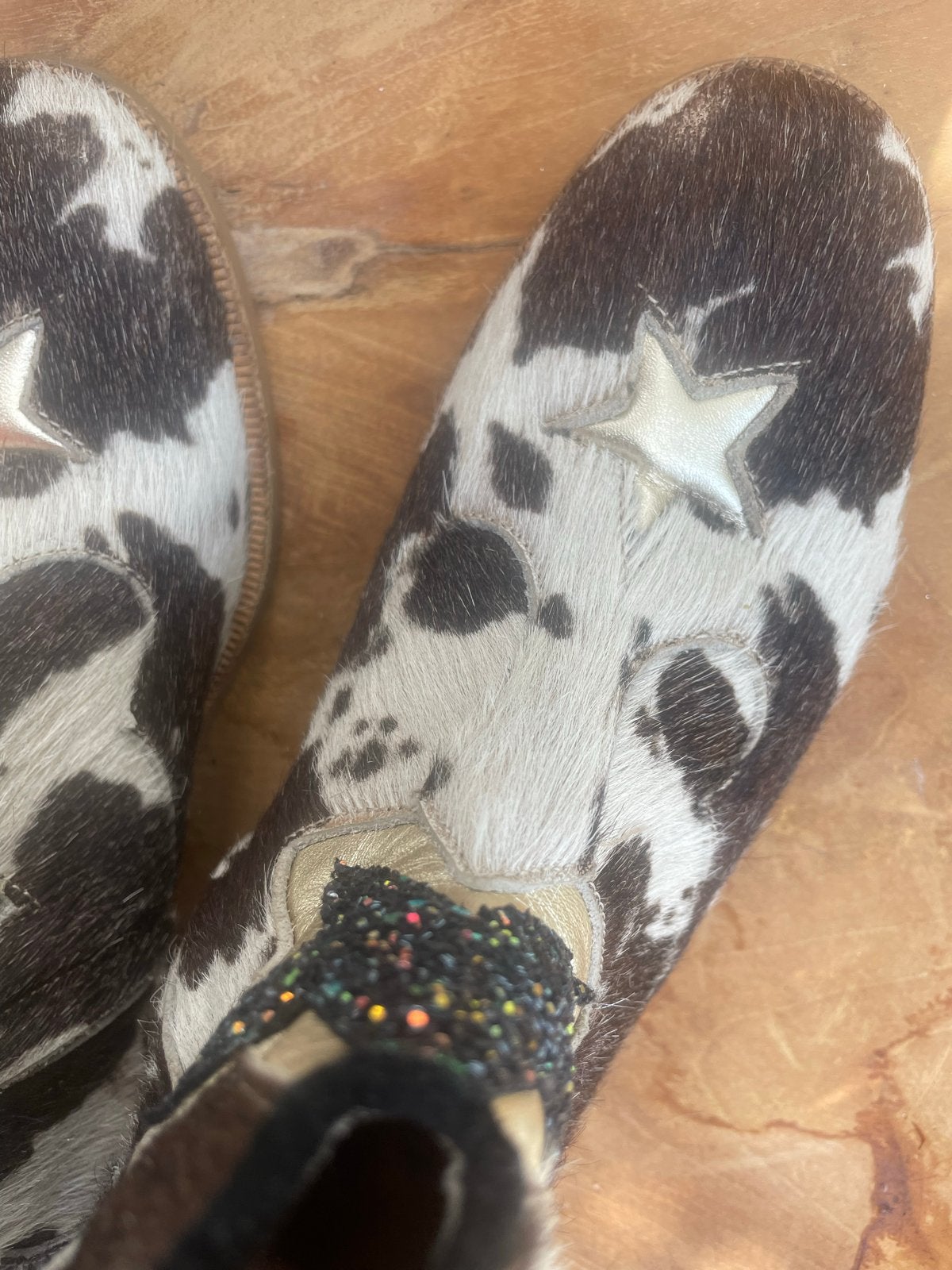Zecchino d'Oro Cow Print Laarzen met Sterren Maat 36, Kinderen en Baby's, Kinderkleding | Schoenen en Sokken, Meisje, Nieuw, Ophalen of Verzenden