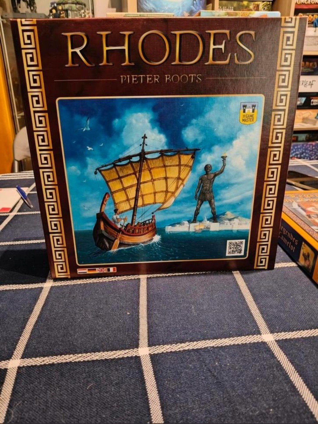 Rhodes bordspel van Pieter Boots - Strategisch spel, Hobby en Vrije tijd, Gezelschapsspellen | Bordspellen, Ophalen of Verzenden