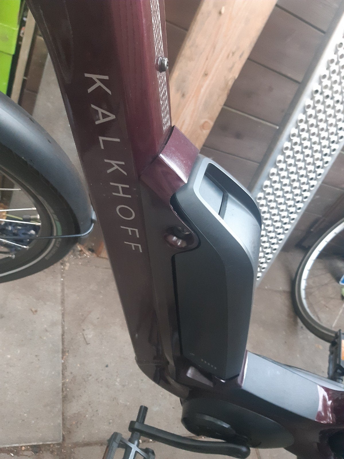Kalkhoff E-bike met Bosch Powerpack 500 en fietstassen, Fietsen en Brommers, Ophalen