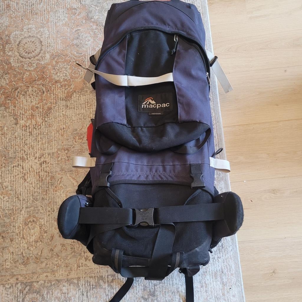 Macpac Vamoose Draagrugzak voor baby/peuter, Gebruikt, Rug, Draagzak, Ophalen