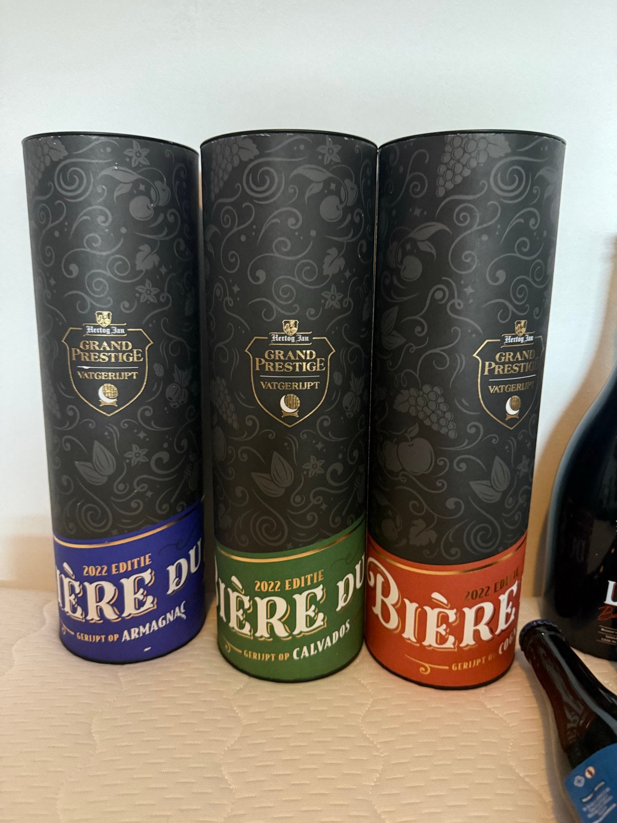 Hertog Jan Grand Prestige Vatgerijpt 2022 Editie, Verzamelen, Ophalen of Verzenden, Nieuw, Flesje(s), Hertog Jan