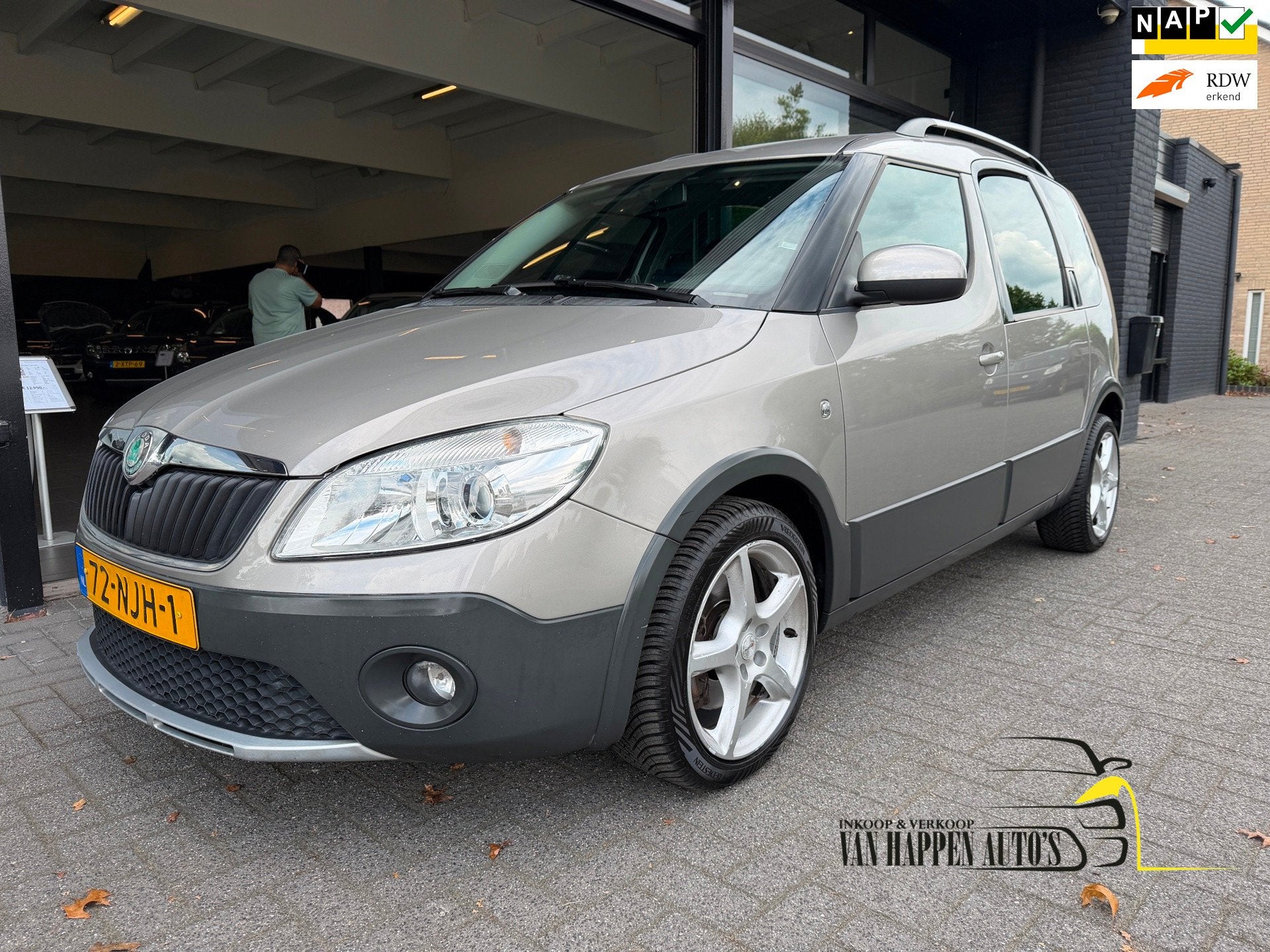 Skoda Roomster 1.2 TSI / DSG Automaat, Euro 5, Gebruikt, Zwart, 4 cilinders