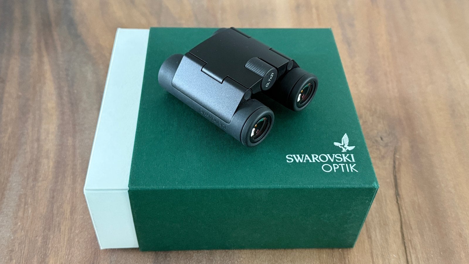 Swarovski curio verrekijker, Ophalen of Verzenden, Zo goed als nieuw, 8 tot 12x, Dakkant (recht)