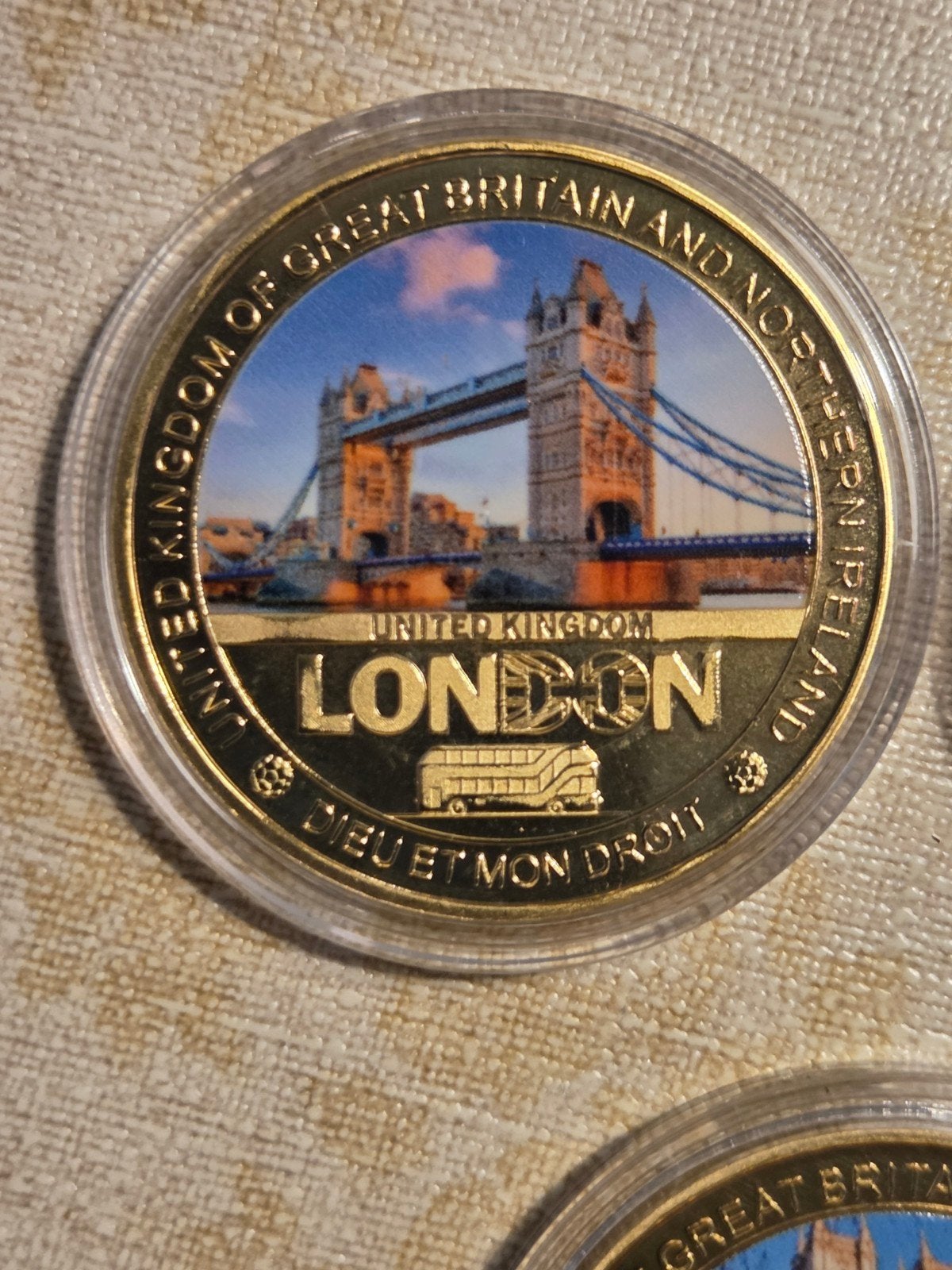 Set van 5 London Souvenir Munten, Ophalen of Verzenden
