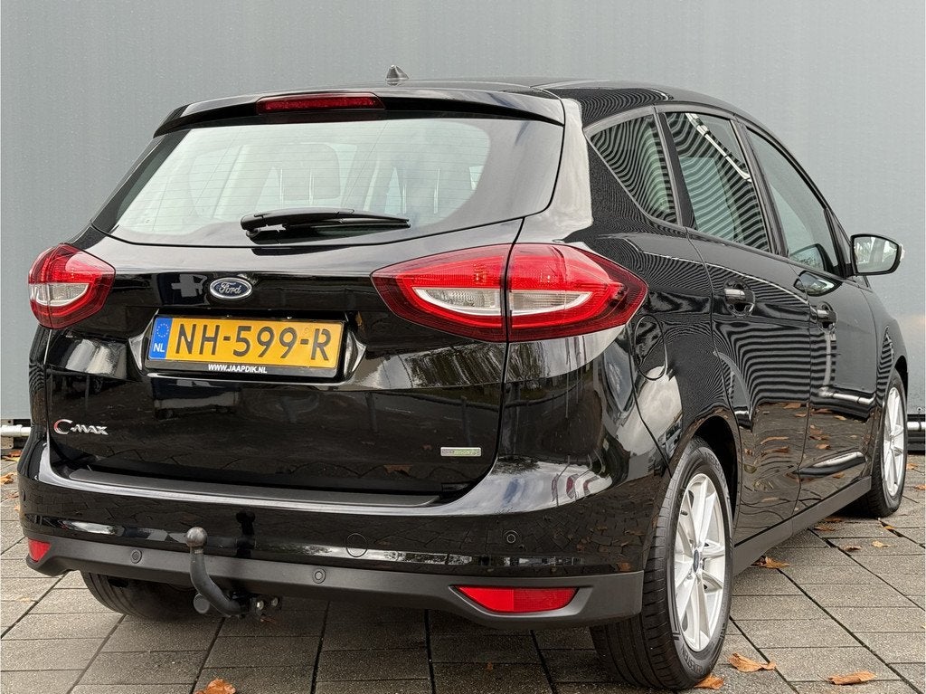 Ford C-MAX BWJ 2017 | 1.0T 126PK Trend ULT | | TREKHAAK | NA, Auto's, Stof, Gebruikt, Zwart, Origineel Nederlands