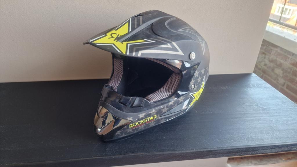Helm rockstar, Ophalen of Verzenden, Tweedehands, Integraalhelm, Overige merken